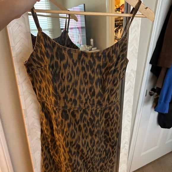 Steve Madden Giselle Leopard Print Dress - Picture 6 of 11